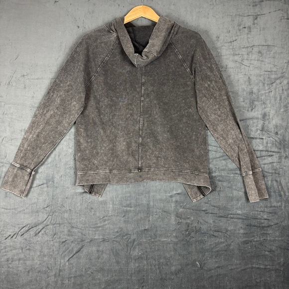 Danskin Gray Hooded Sweatshirt - Picture 2 of 8